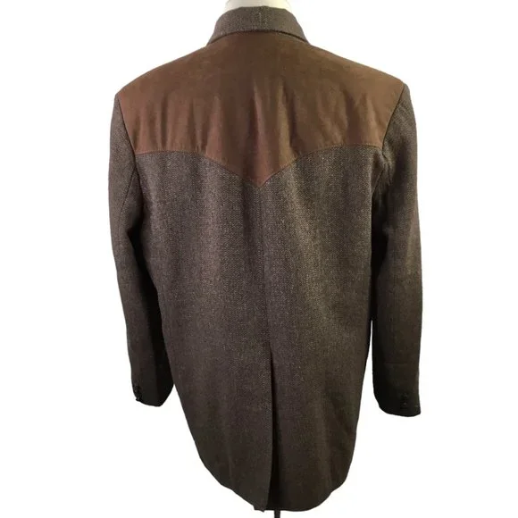 Vintage Pioneer Wear Country Gentlemen Suit Coat Blazer Jacket Western USA Sport - Picture 8 of 13